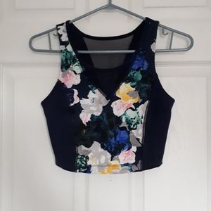 Workout top sports bra